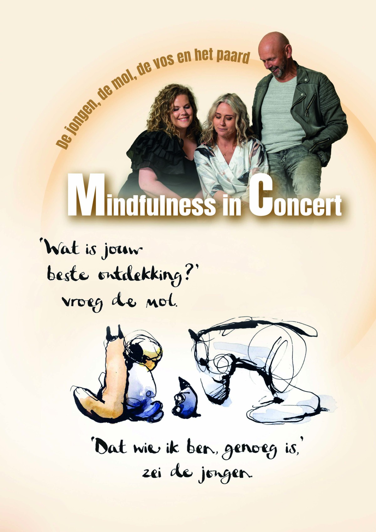 Jan Kuiper Yvonne de Hoop en Iris Kroes Mindfulness in Concert FRISSECOM 1